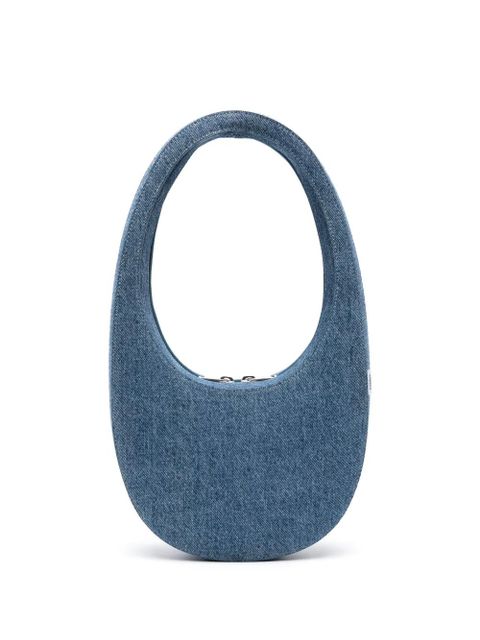 Coperni Swipe denim shoulder bag - Blue - zdjęcie produktu nr 1