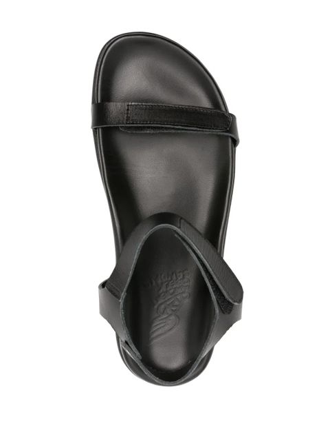 Ancient Greek Sandals Poros touch-strap leather sandals - Black - zdjęcie produktu nr 2