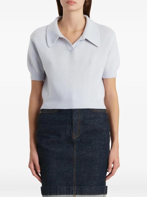 KHAITE Leni top - Blue