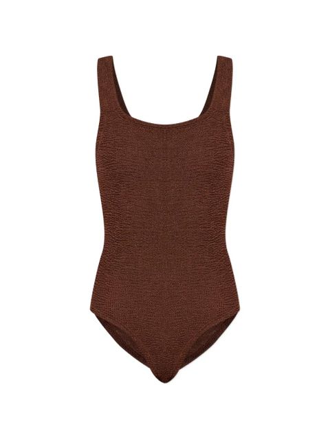 Hunza G square-neck swimsuit - Brown - zdjęcie produktu nr 1