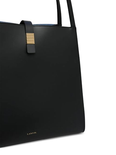 Lanvin leather shoulder bag - Black