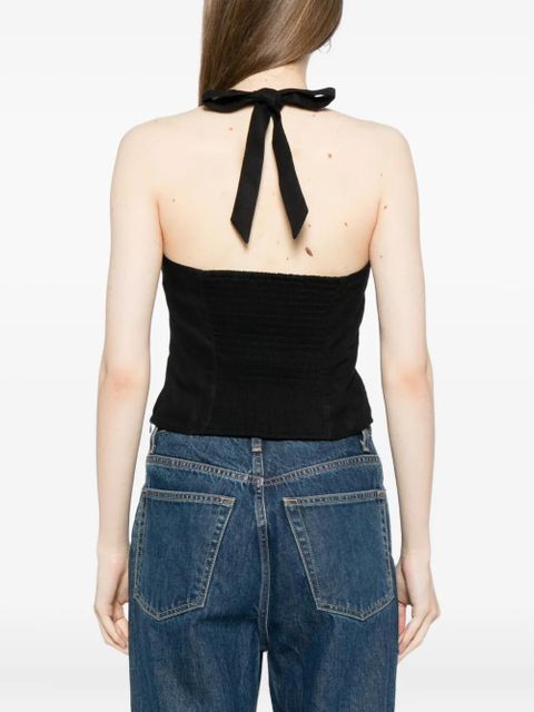 Reformation Malika top - Black