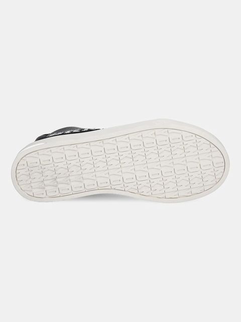 Dkny trampki skórzane Yaser Star kolor czarny K4597935