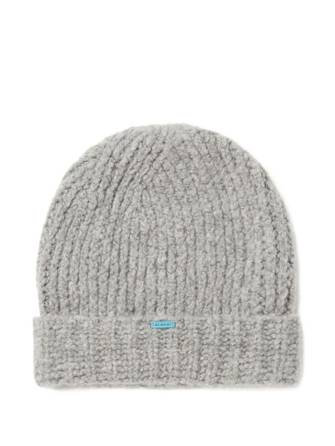 Alanui ribbed-knit beanie - Grey - zdjęcie produktu nr 1