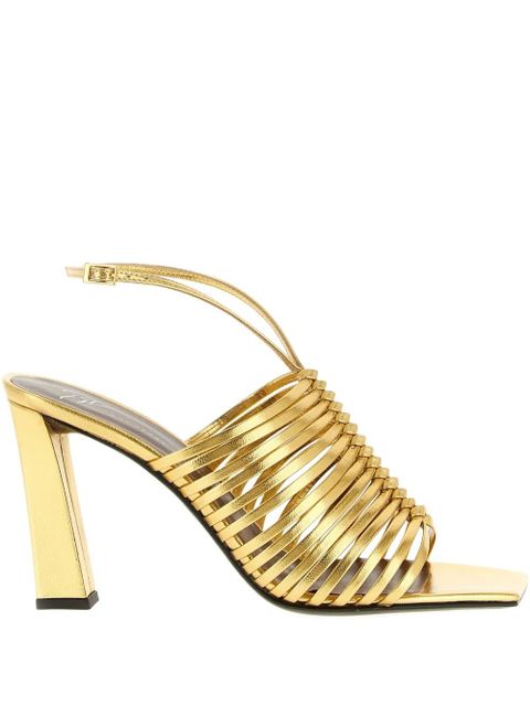 Giuseppe Zanotti Savoia metallic sandals - Gold - zdjęcie produktu nr 1
