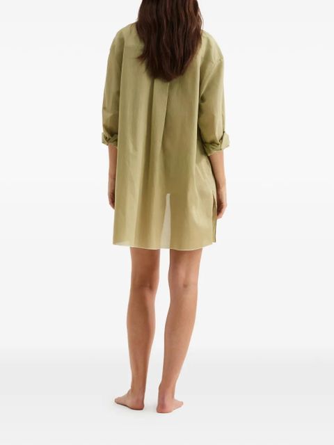 ERES Phare cotton shirt - Green