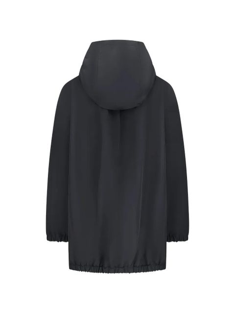 Jil Sander hooded gathered jacket - Black - zdjęcie produktu nr 2