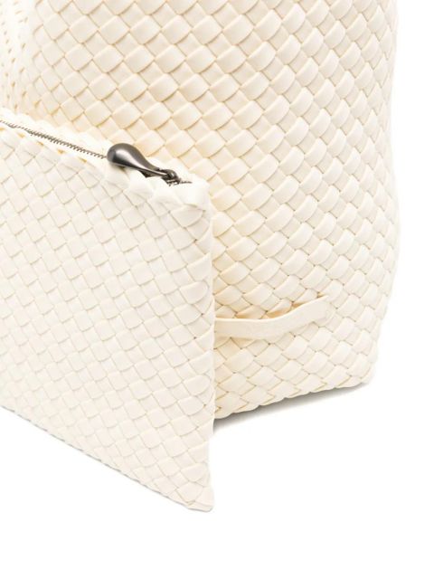 NAGHEDI medium Nomad Hobo woven tote bag - Neutrals