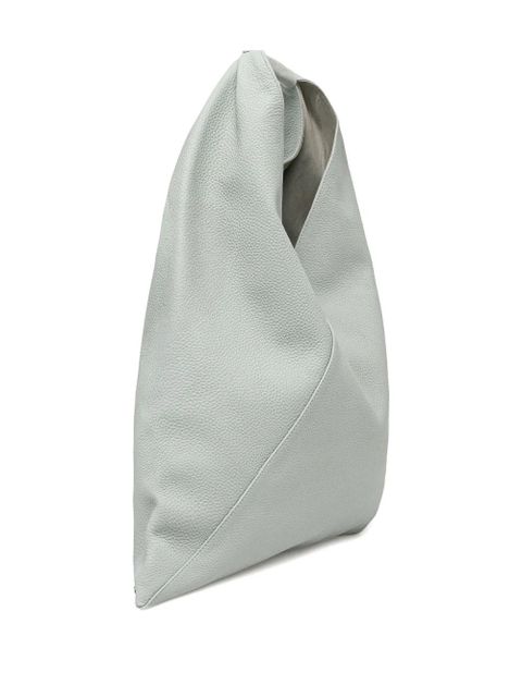 MM6 Maison Margiela leather tote bag - Grey - zdjęcie produktu nr 2