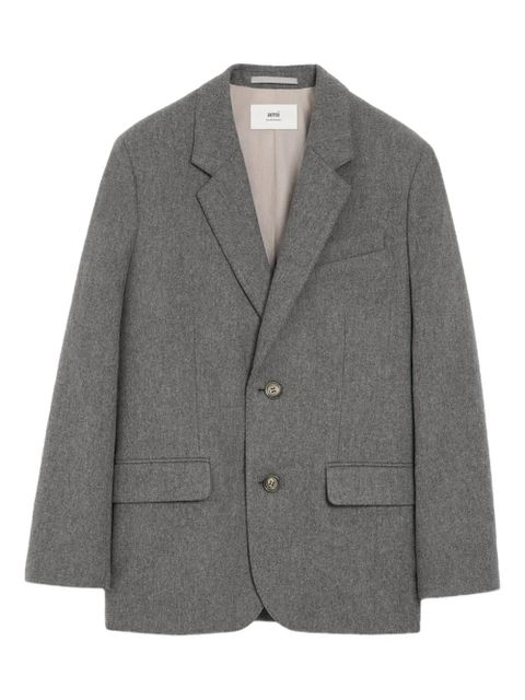 AMI Paris single-breasted wool jacket - Grey - zdjęcie produktu nr 1