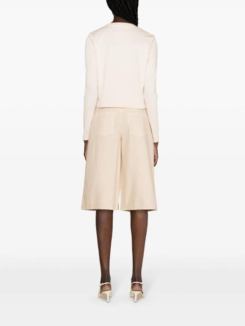 LouLou de Saison crew-neck cotton T-shirt - Pink