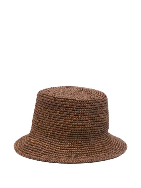Vivienne Westwood Orb raffia bucket hat - Brown - zdjęcie produktu nr 2
