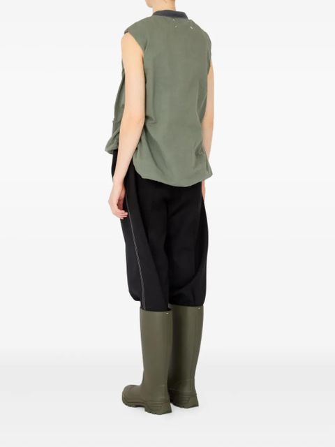 Maison Margiela cotton-blend waistcoat - Green