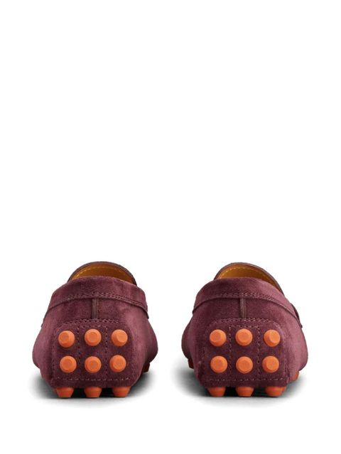 Tod's leather loafers - Red