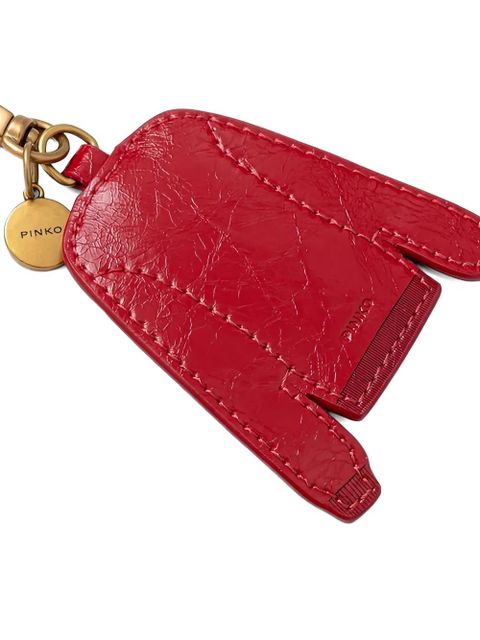 PINKO embellished-charm keyring - Red - zdjęcie produktu nr 2