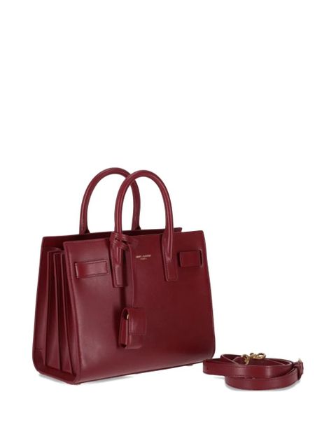 Saint Laurent Sac De Jour nano tote bag - Red - zdjęcie produktu nr 2