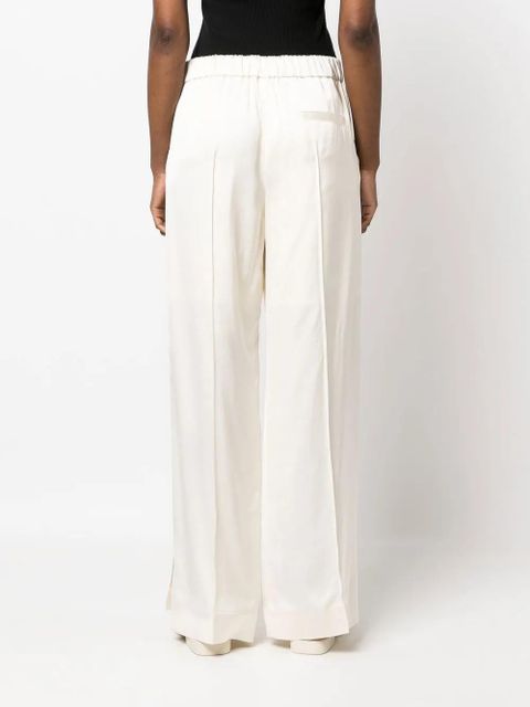 Jil Sander elasticated straight-leg trousers - Neutrals - zdjęcie produktu nr 2