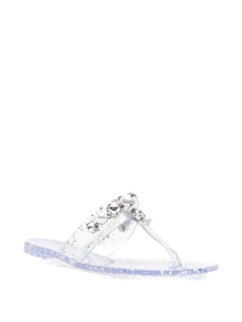 Casadei embellished sandals - White - zdjęcie produktu nr 2
