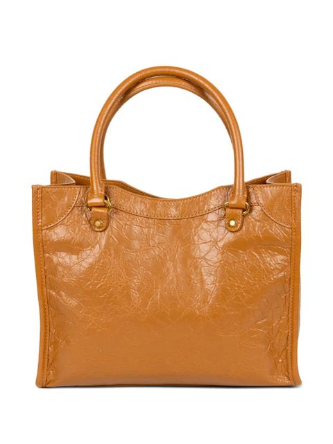 Balenciaga zip lamb clutch bag - Brown - zdjęcie produktu nr 2