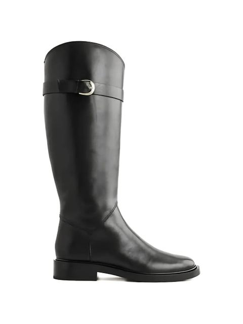 Reformation buckle knee boot - Black - zdjęcie produktu nr 1