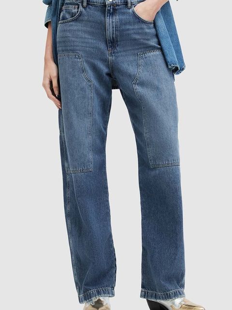 AllSaints jeansy MIA CARPENTER damskie high waist - zdjęcie produktu nr 2