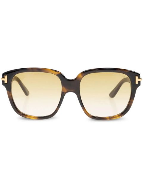 TOM FORD Eyewear Icon sunglasses - Brown - zdjęcie produktu nr 1