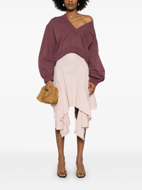 The Attico logo-embroidered sweatshirt - zdjęcie produktu nr 2