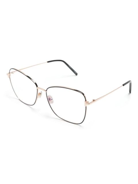TOM FORD Eyewear two-tone butterfly-frame glasses - Gold - zdjęcie produktu nr 2