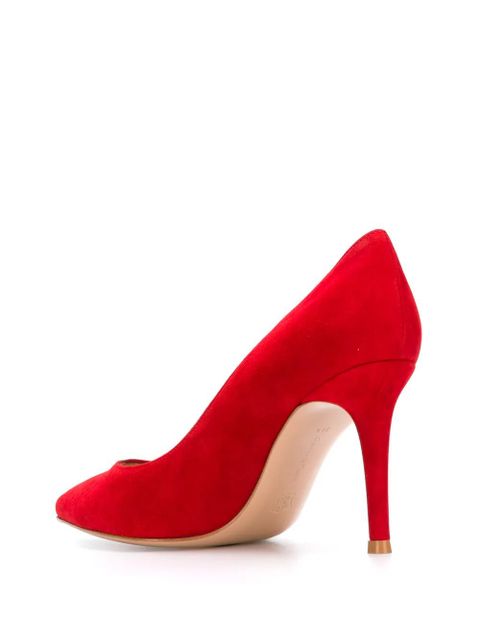 Gianvito Rossi pointed-toe pumps - Red