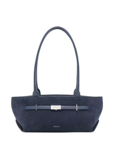 DeMellier New York suede shoulder bag - Blue - zdjęcie produktu nr 1
