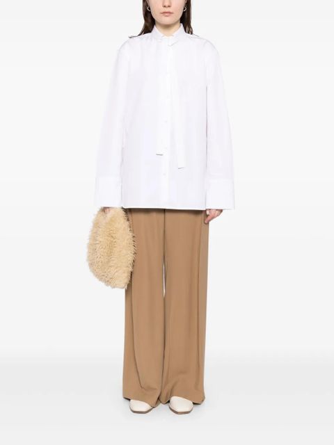 Jil Sander button fastening shirt - White - zdjęcie produktu nr 2