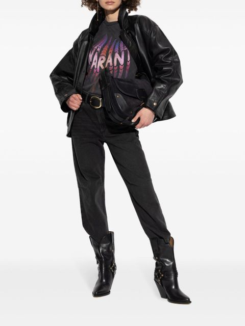 MARANT ÉTOILE Janet straight-leg jeans - Black