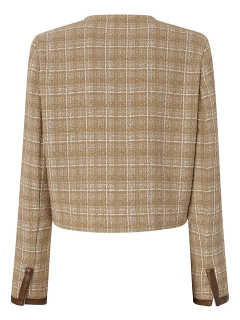 PINKO checked jacket - Neutrals - zdjęcie produktu nr 2
