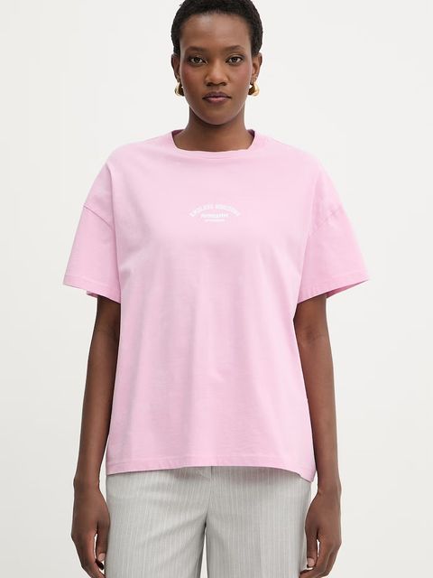 Patrizia Pepe t-shirt damski bawełniany - zdjęcie produktu nr 2