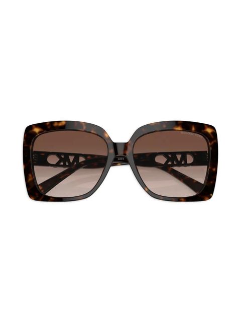 Michael Kors Nice oversize square-frame sunglasses - Brown