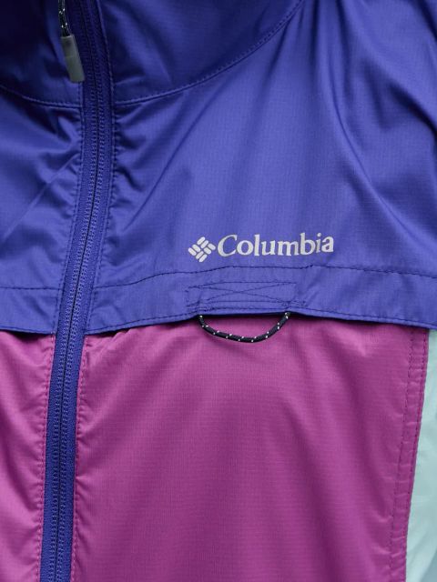 Columbia kurtka outdoorowa Crested Canyon Windbreaker kolor niebieski 2116481