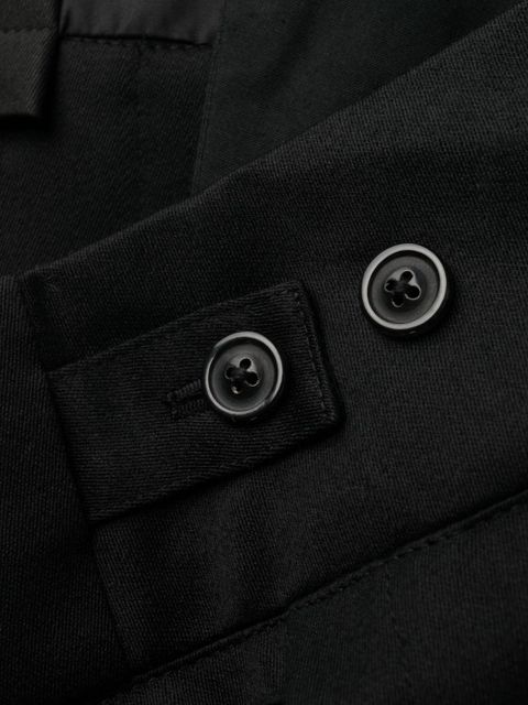 Maison Margiela four-stitch tapered wool trousers - Black - zdjęcie produktu nr 2