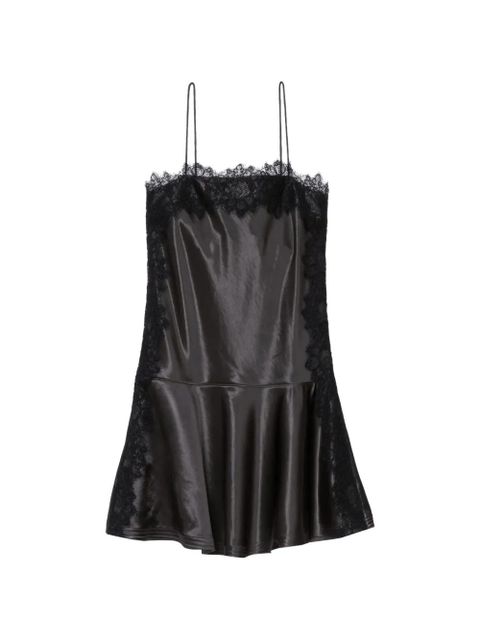 3.1 Phillip Lim lace trim mini dress - Black - zdjęcie produktu nr 1