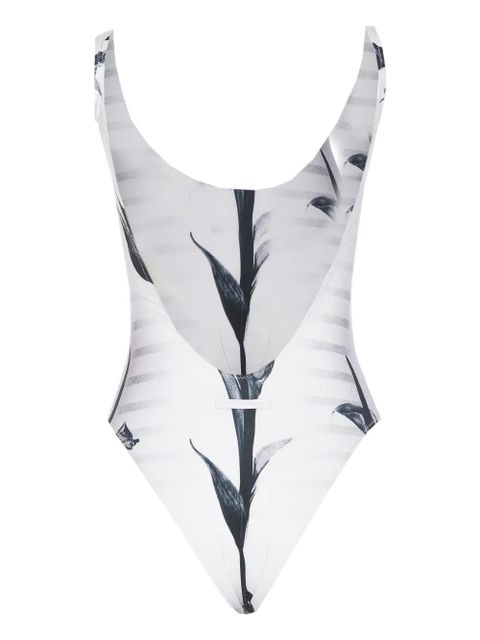 Jean Paul Gaultier graphic-print one-piece - White - zdjęcie produktu nr 2