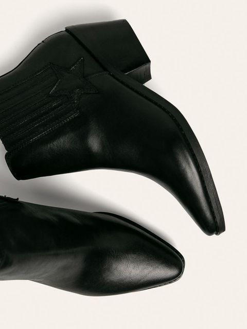 Guess Jeans - Botki skórzane