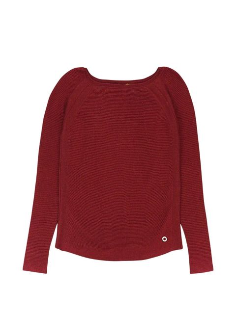 Loro Piana ribbed sweater - Red - zdjęcie produktu nr 1