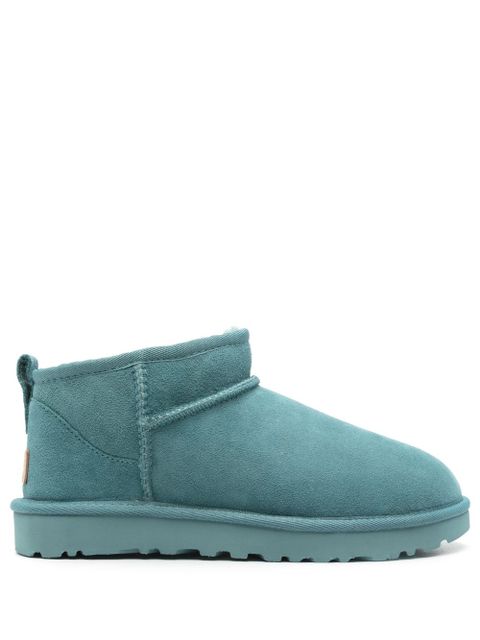 UGG Classic Ultra Mini suede boots - Blue - zdjęcie produktu nr 1