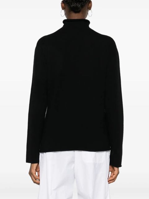 Jil Sander roll-neck cashmere jumper - Black