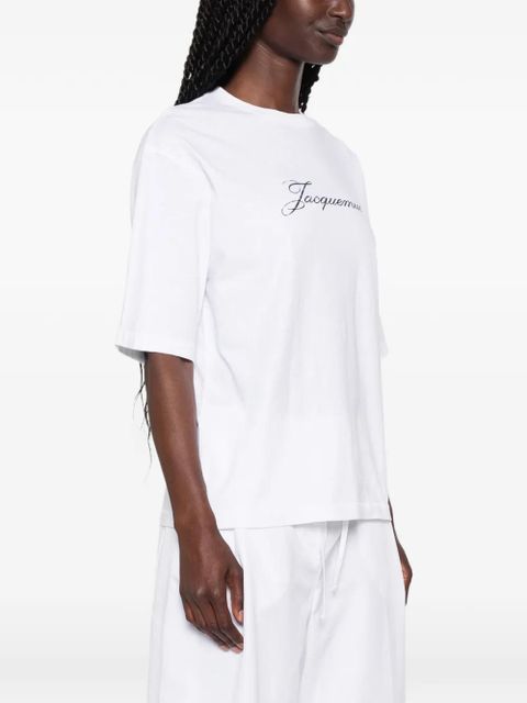 Jacquemus logo-print T-shirt - White