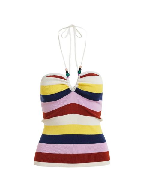Essentiel Antwerp striped-pattern top - White - zdjęcie produktu nr 1