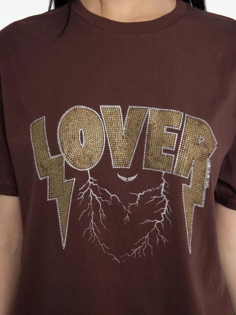 Zadig&Voltaire embellished T-shirt - Red