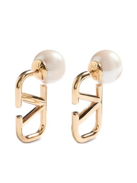 Valentino Garavani VLogo Signature stud earrings - Gold - zdjęcie produktu nr 1