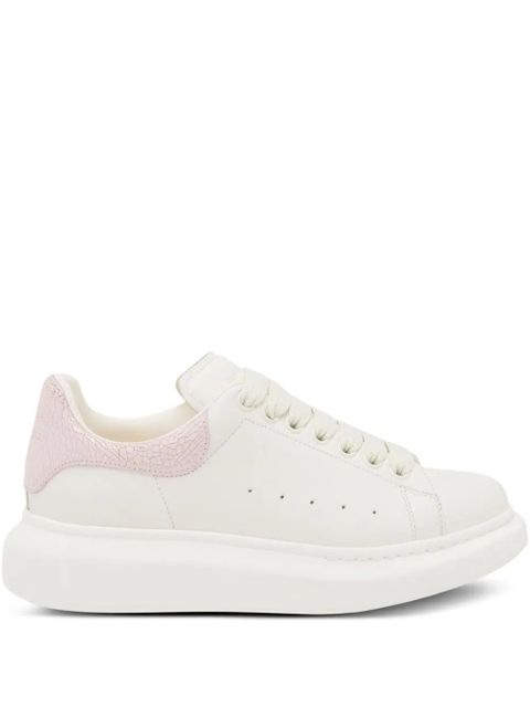 Alexander McQueen Oversized leather panelled sneakers - White - zdjęcie produktu nr 1