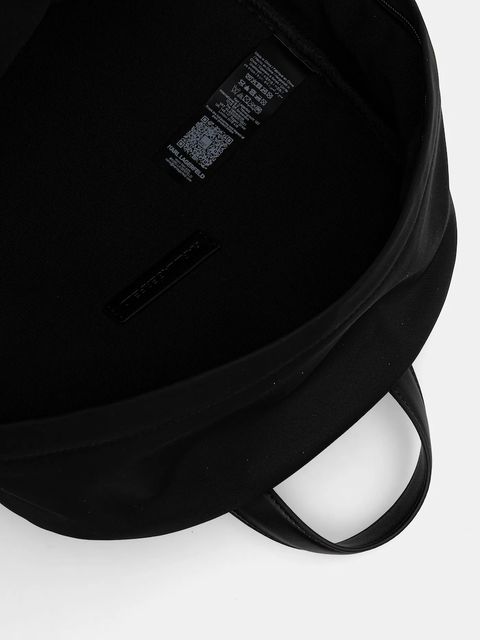 Karl Lagerfeld plecak IKON damski kolor czarny mały gładki B1W30011