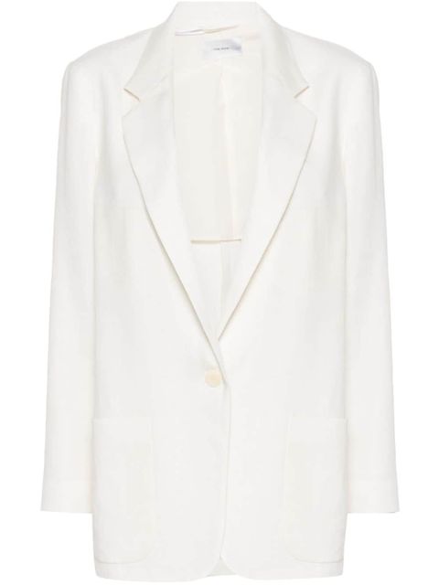 The Row Enza linen blazer - Neutrals - zdjęcie produktu nr 1